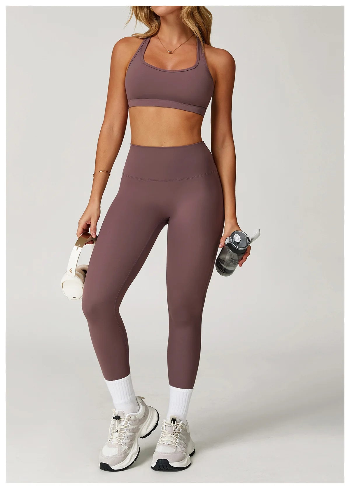 Women's High-Waist Scrunch-Bum Yoga Leggings, image 17 of 41
