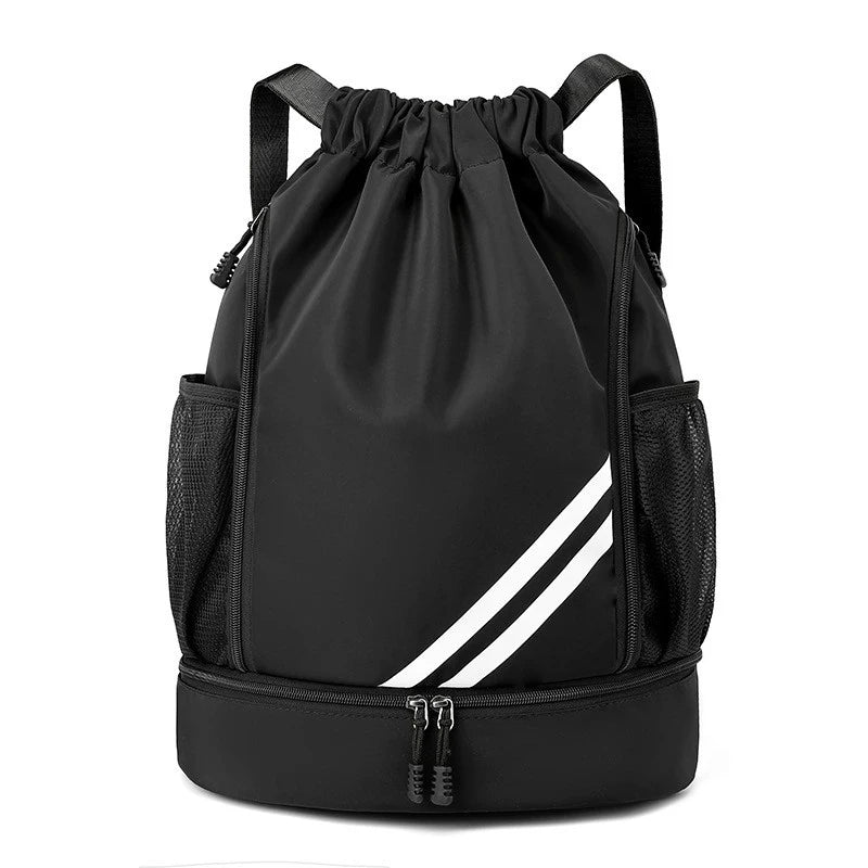 Unisex Basketball Drawstring Gym Backpack, image 2 of 20