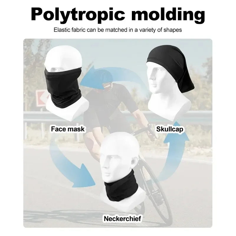 Cycling Face Mask Absorb Sweat Breathable Fishing Training