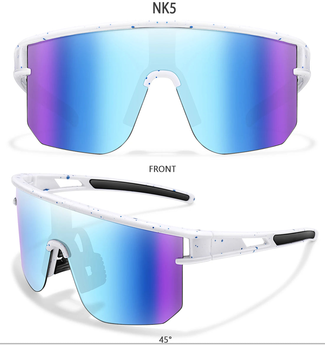Kids' Flexible Cycling Sunglasses, Ages 3-8