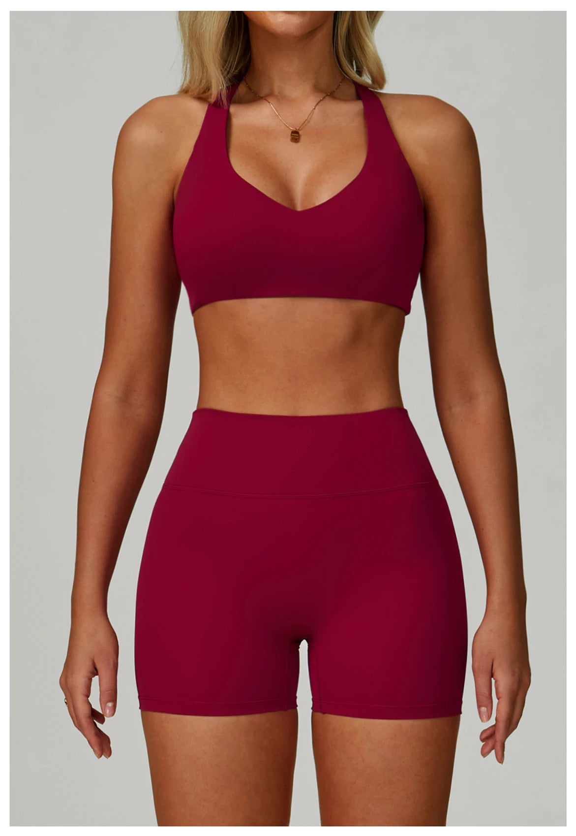 2 Piece Yoga Clothes Women Sport Set Tracksuit