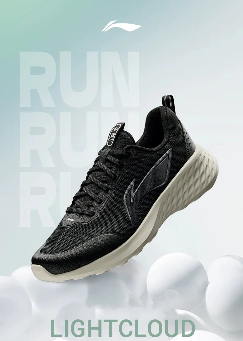 Li-Ning Men LIGHTCLOUD Running Jogger Shoes Breathable Comfortable