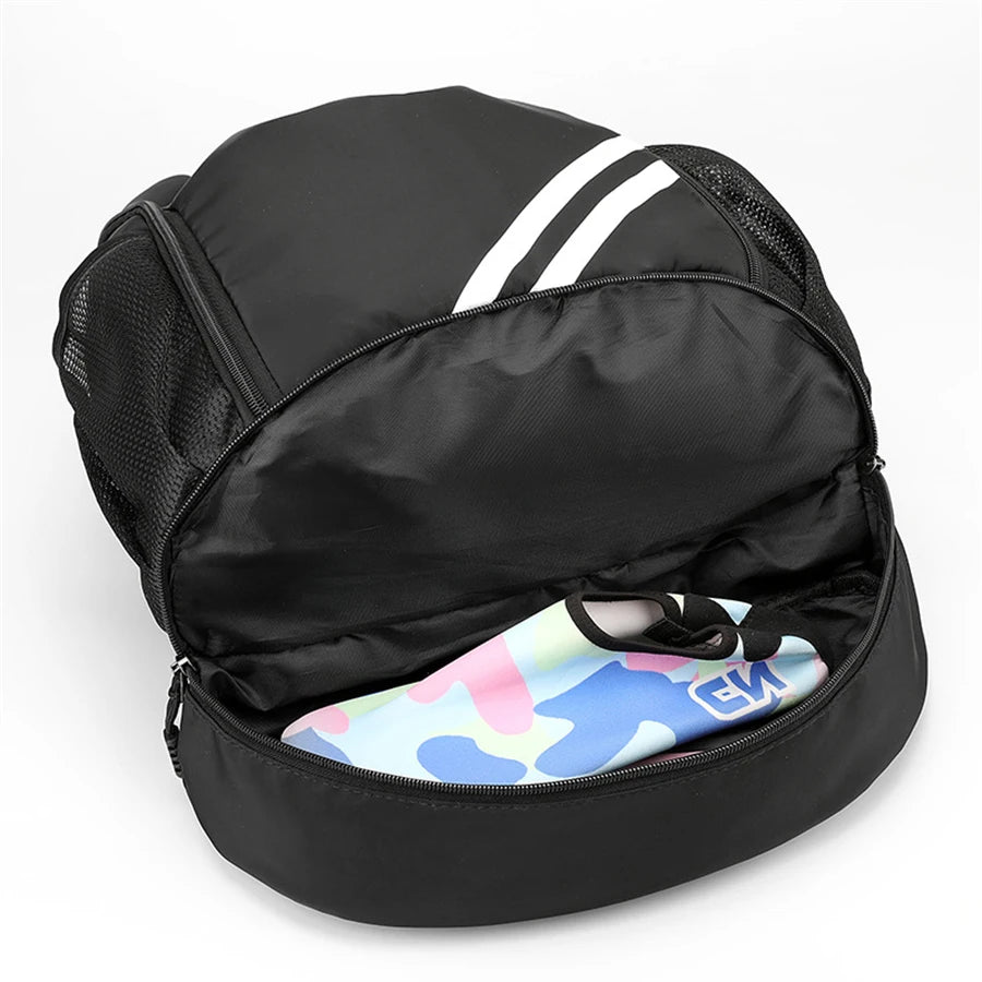 Unisex Basketball Drawstring Gym Backpack, image 6 of 20