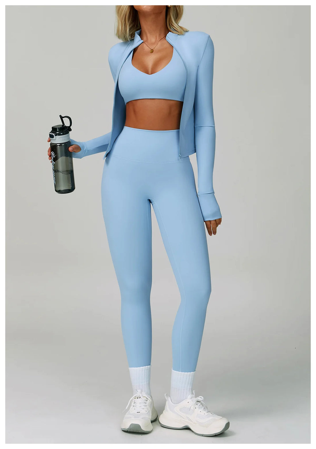 Women's 2-Piece Yoga Set, Leggings or Shorts