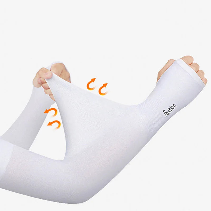 Unisex Summer Cycling Arm Covers, One Size