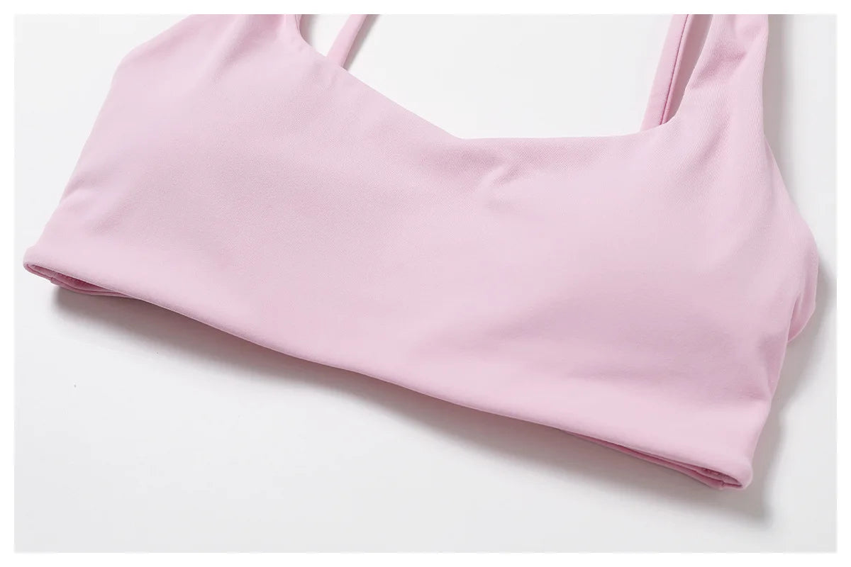 2PCS Yoga Suit Sports Set Women Quick-Drying Gym