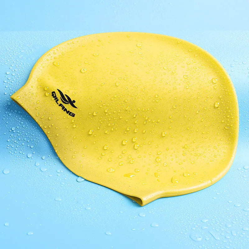 Adult Silicone Swimming Cap, 10 Colours, image 36 of 46