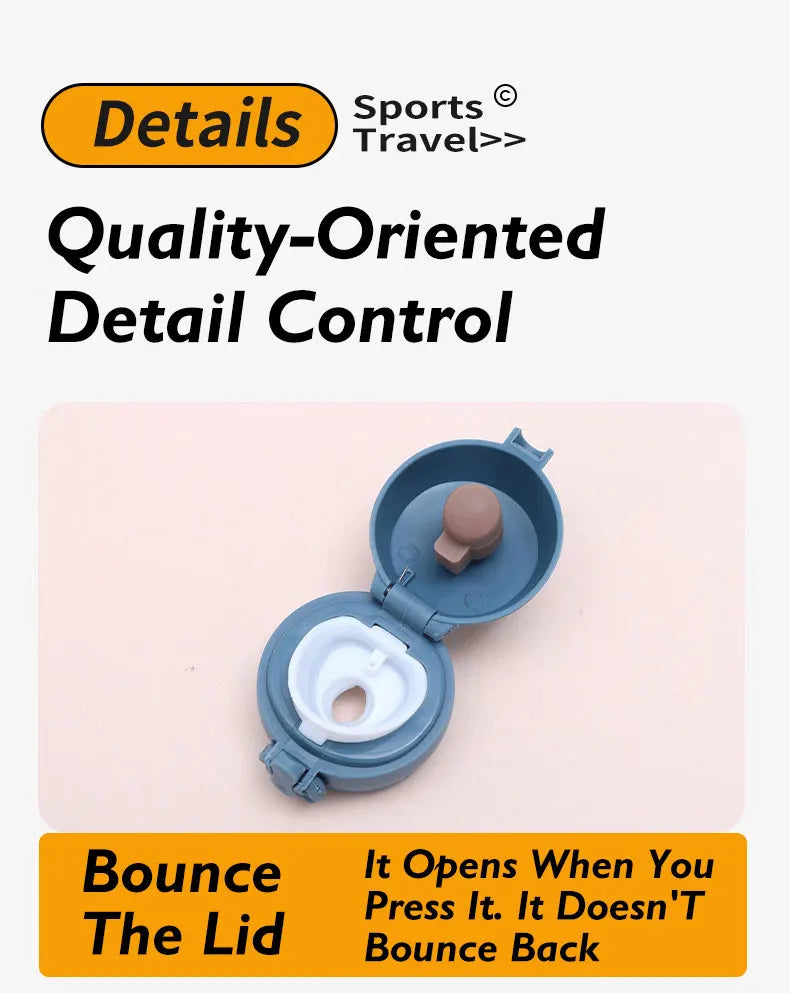 350/450ml Gradient Portable Thermal Insulation Vacuum Tumbler Cup