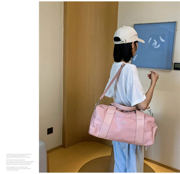 New Sport Gym Bag Women Outdoor Waterproof Separate