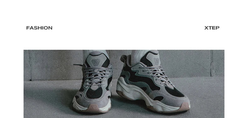 Xtep Casual Shoes Men 2024 Summer Comfortable Fashion