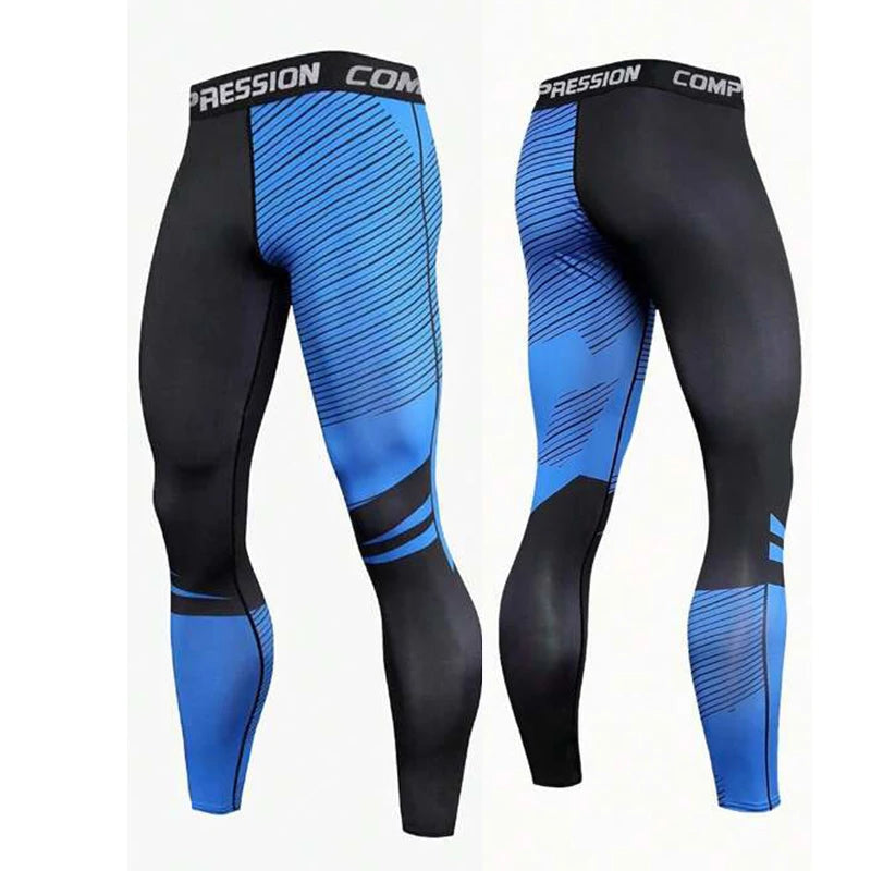 Men's Compression Pants Men Sportswear Training Legging Gym