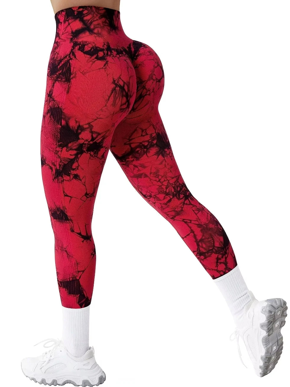 Women's Seamless High-Waist Yoga Leggings, image 8 of 16