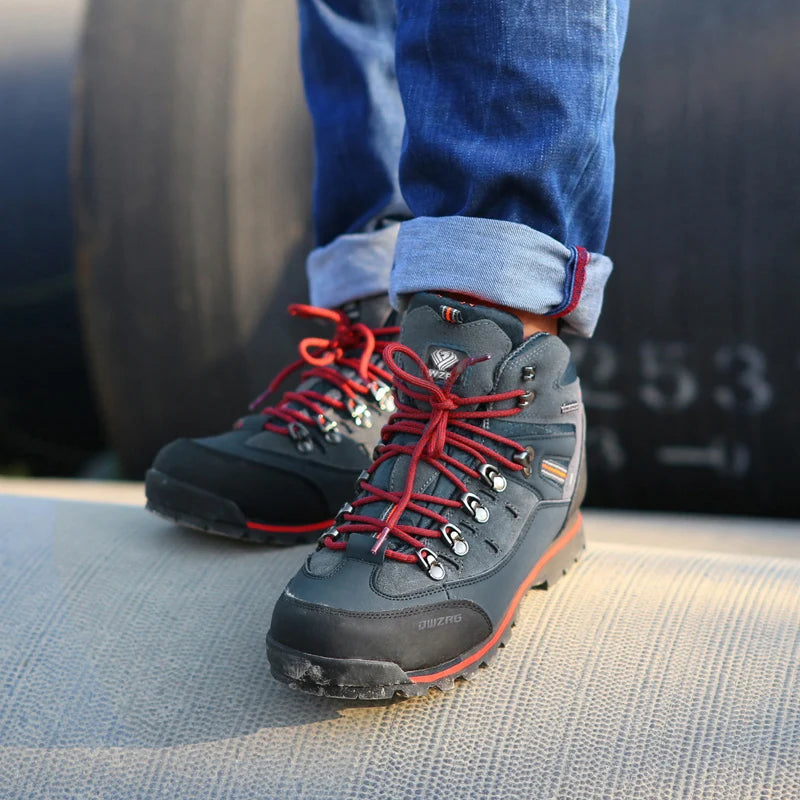 Men's Mountain Hiking Shoes, Reinforced Toe