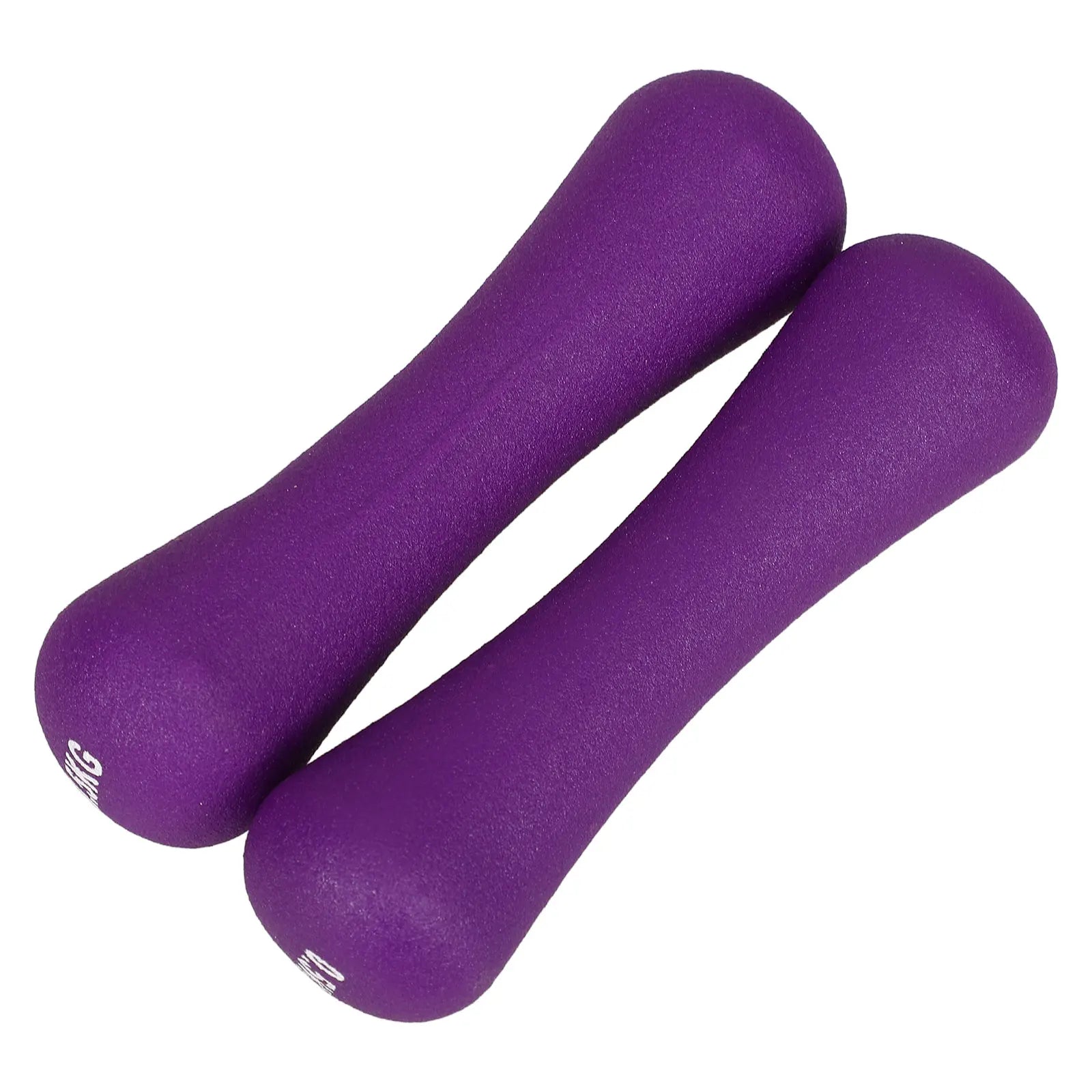 2pcs Bone Shaped Dumbbells 0 5kg Purple Hand