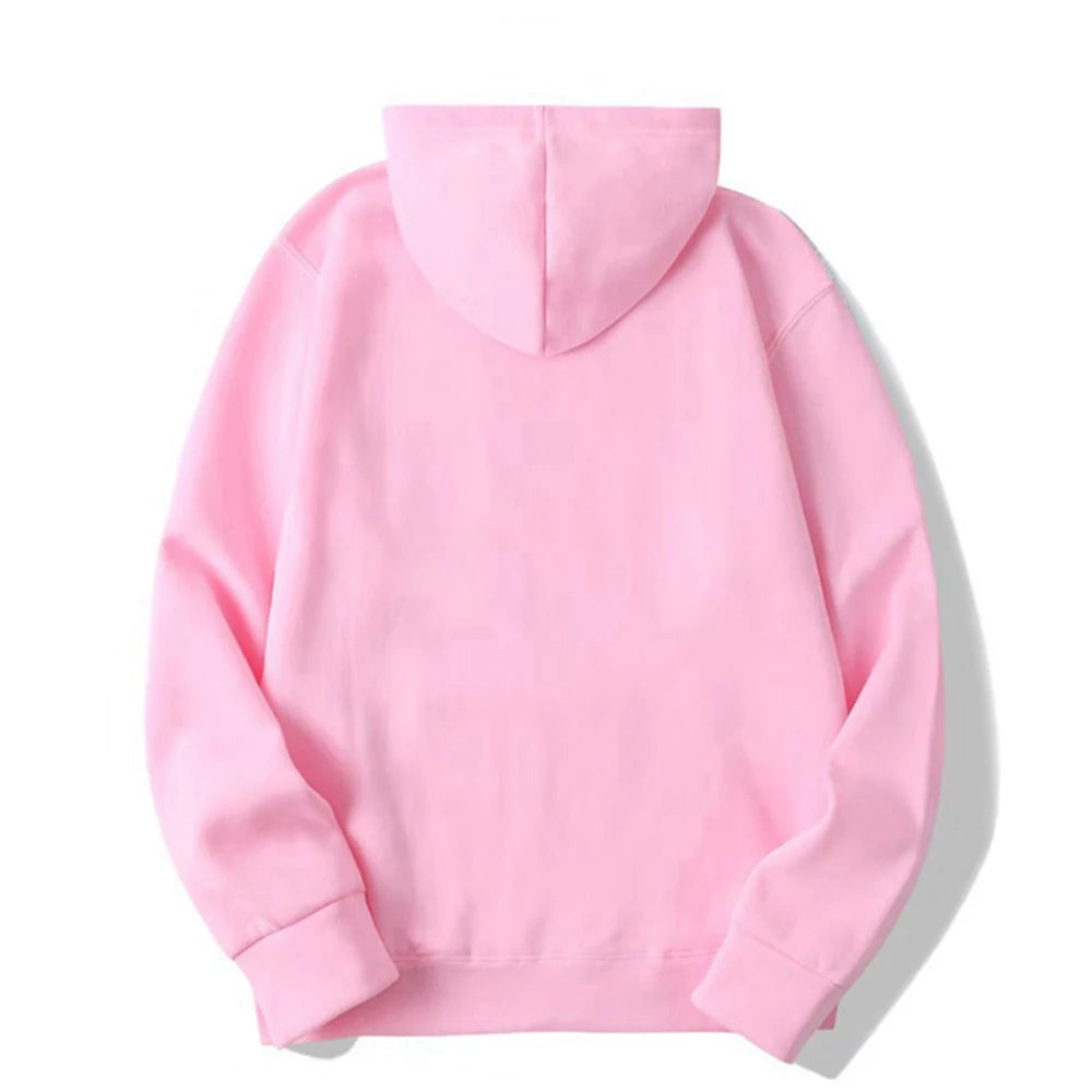 Men's Plain Fleece-Lined Pullover Hoodie, image 8 of 26