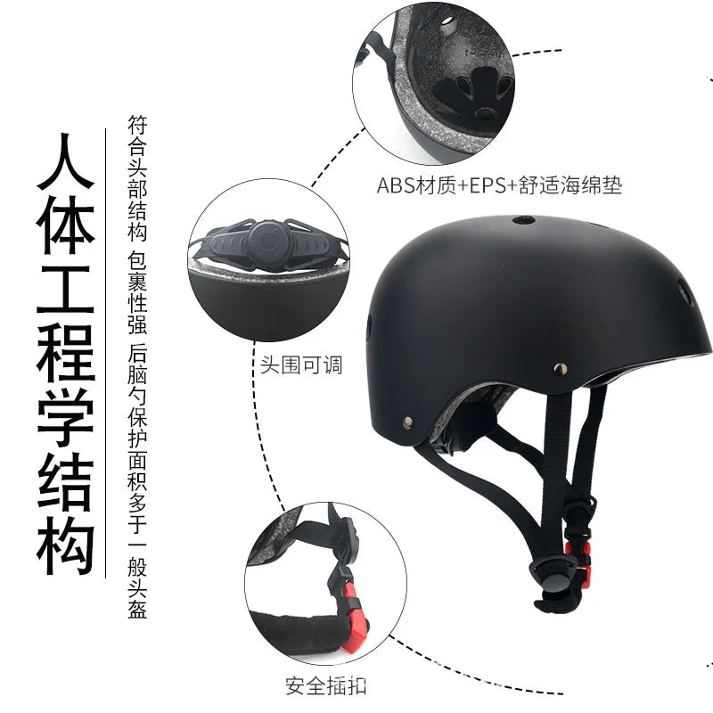 Electric Scooter Round Bike Helmet Cycling Skateboard Ski