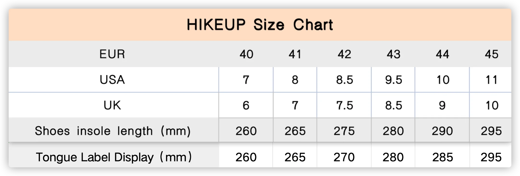 HIKEUP Outdoor Running Shoes Men Women Anti-skid Hiking