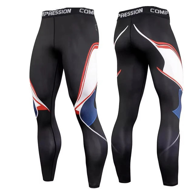 Men's Compression Pants Men Sportswear Training Legging Gym