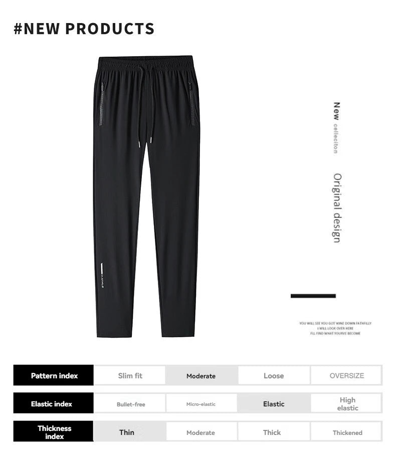 High Quality Ice Silk Quick Drying Long Pants