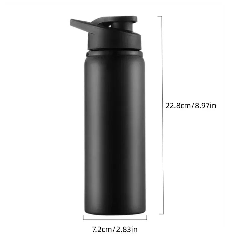 Portable Stainless Steel Water Bottle Bicycle Riding Drinking