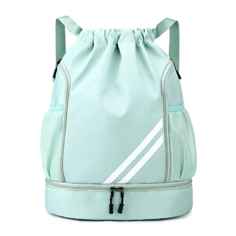 Unisex Basketball Drawstring Gym Backpack, image 20 of 20