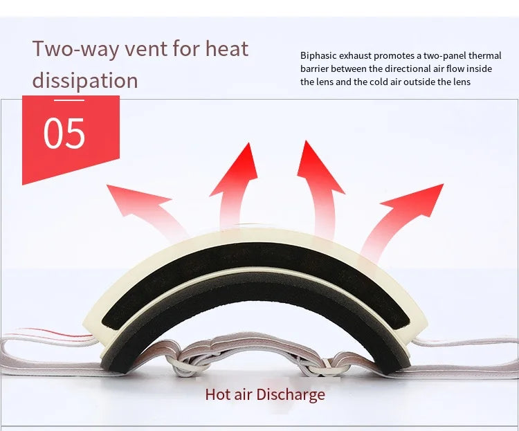 Ski Snowboard Goggles Women Men Skiing Eyewear Mask