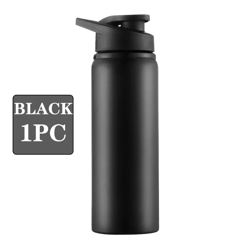 Portable Stainless Steel Water Bottle Bicycle Riding Drinking