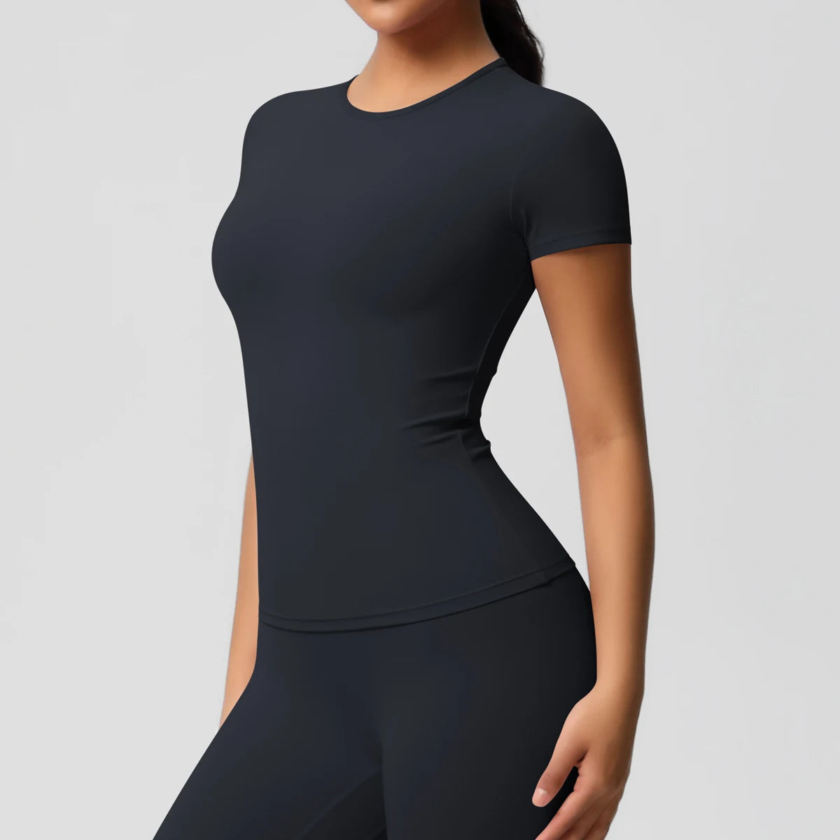 Workout Dry Fit Breathable High Elastic Sports Top