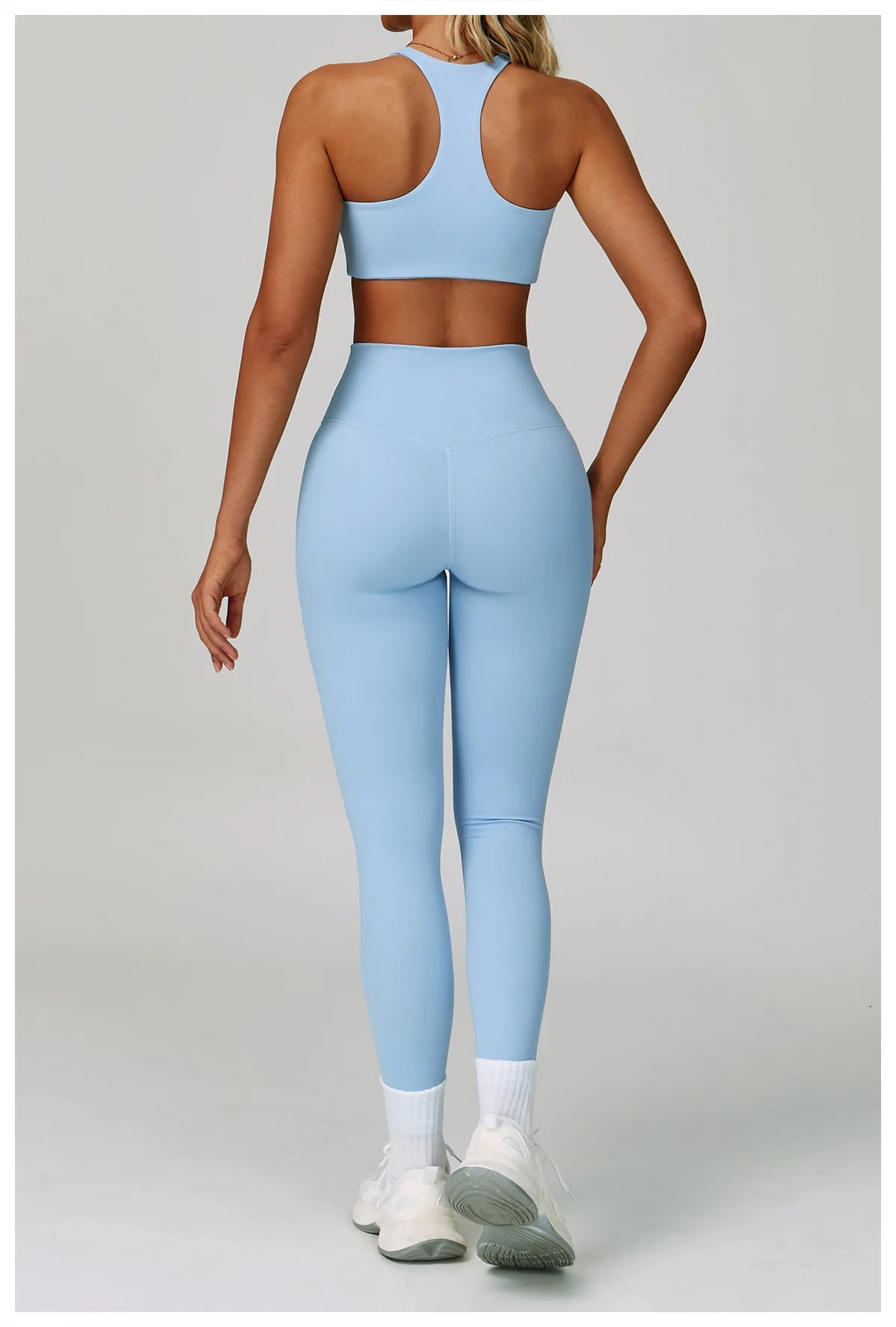 Women's 2-Piece Yoga Set, Leggings or Shorts, image 8 of 60