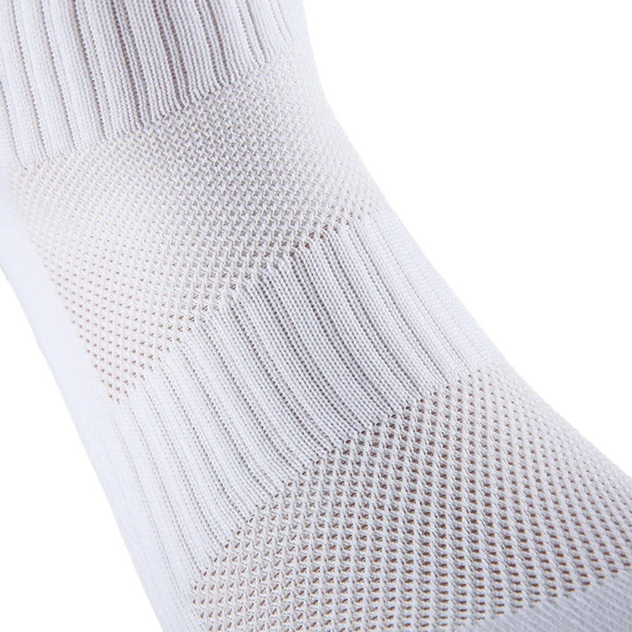 Mid-Calf Anti-Slip Football Socks, 4 Pairs, image 4 of 19