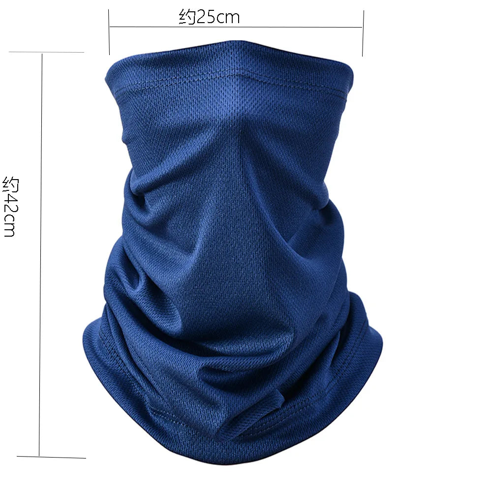 Solid Colour Multi-Use Neck Warmer Tube, image 7 of 31