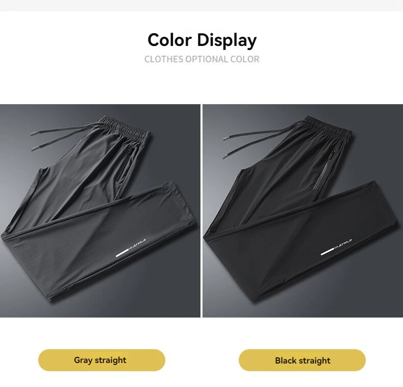 High Quality Ice Silk Quick Drying Long Pants