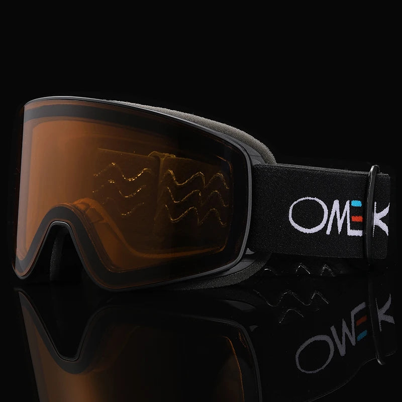 Double-Layer Lens Anti-Fog Ski Goggles