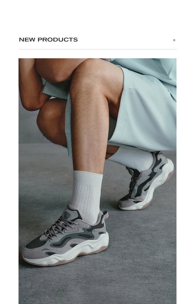 Xtep Casual Shoes Men 2024 Summer Comfortable Fashion