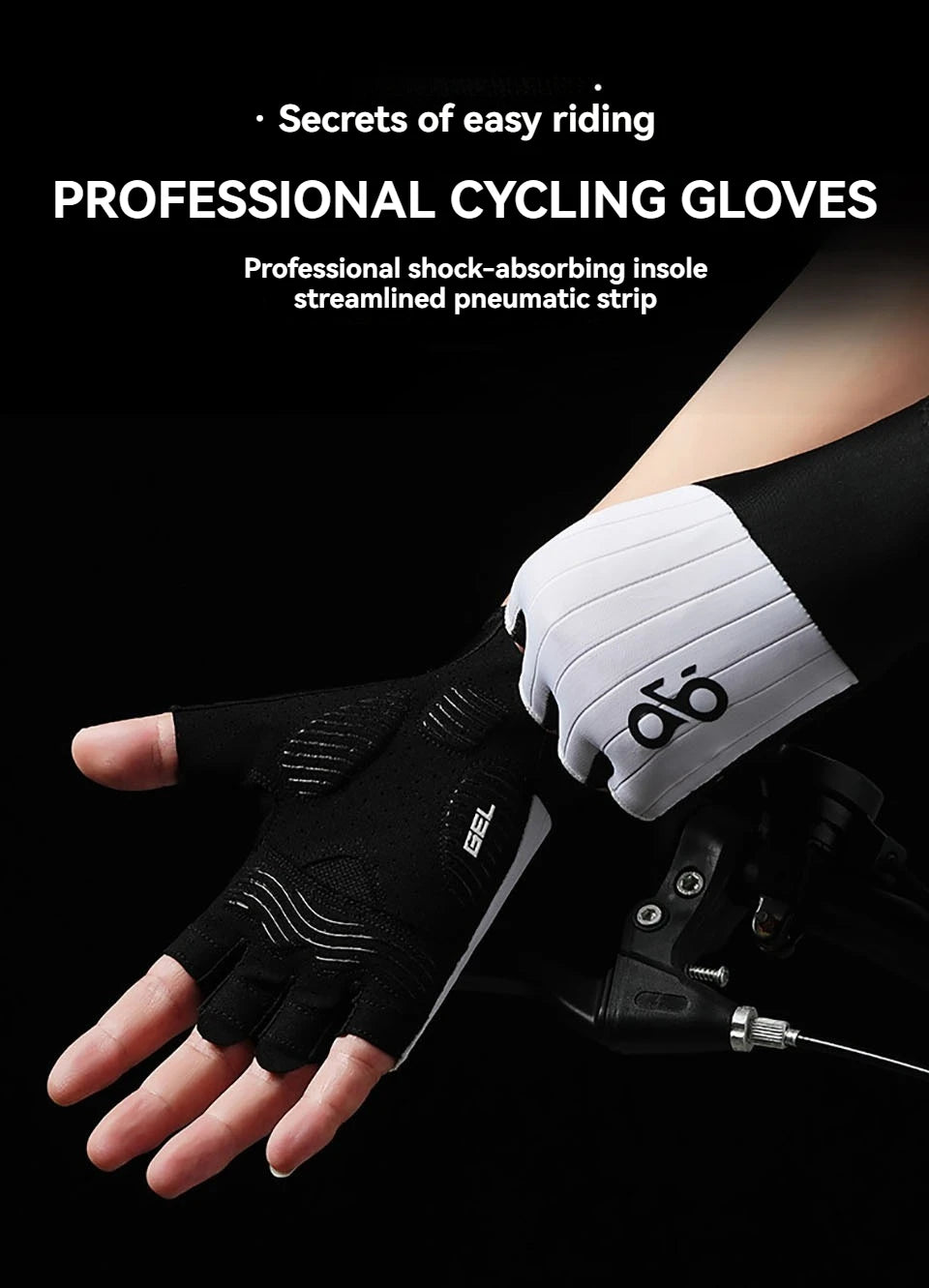 NOFOXO Summer Cycling Gloves Half Finger Breathable MTB
