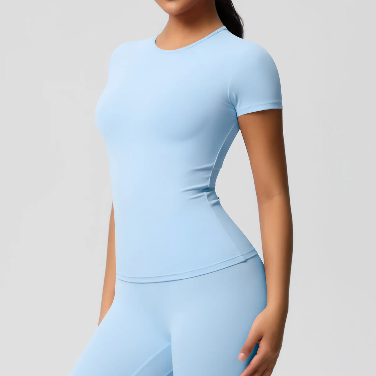 Workout Dry Fit Breathable High Elastic Sports Top