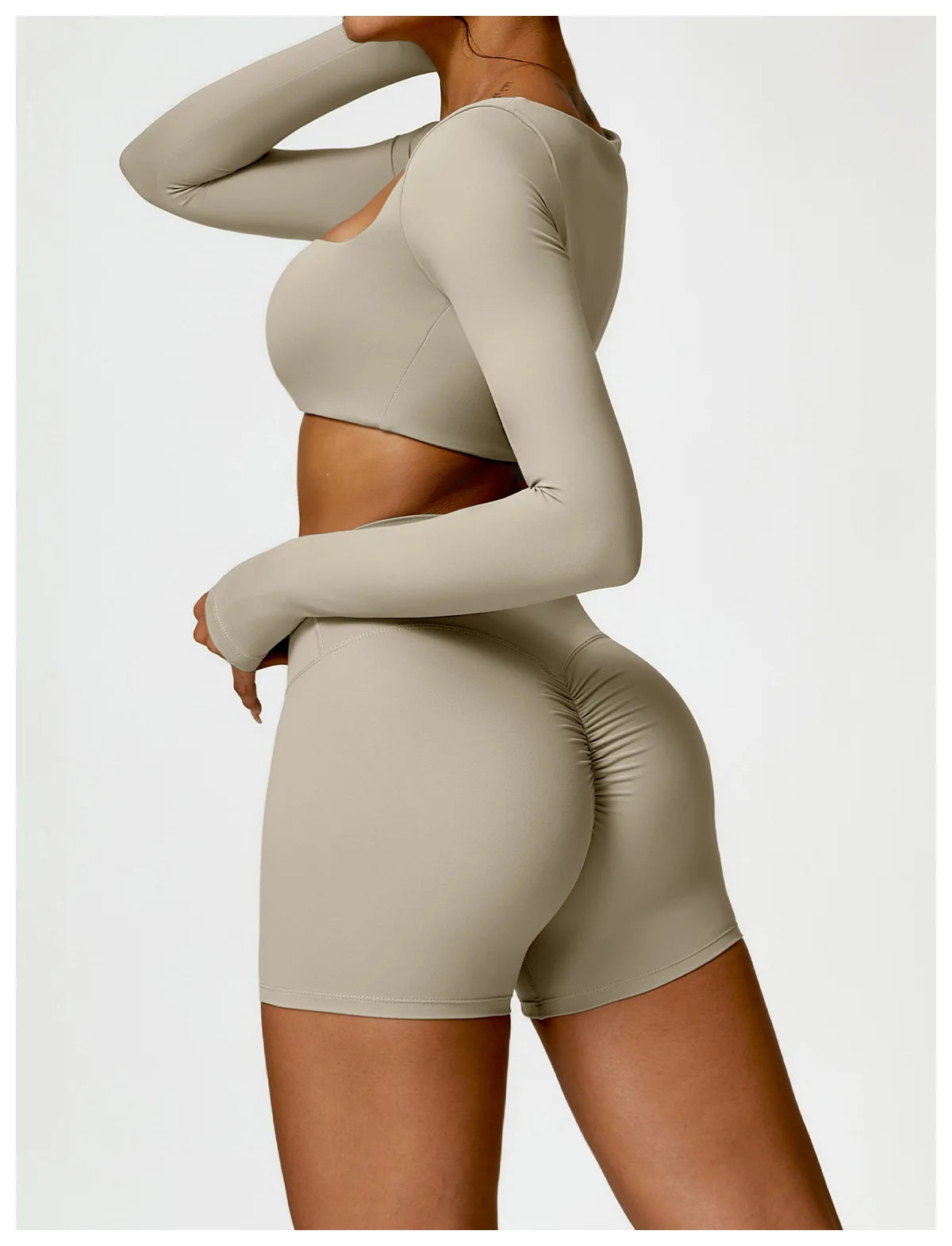 2PCS Yoga Suit Sports Set Women Quick-Drying Gym