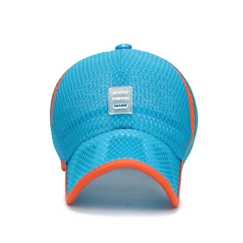 Kids' Breathable Curved-Brim Baseball Cap, image 4 of 17