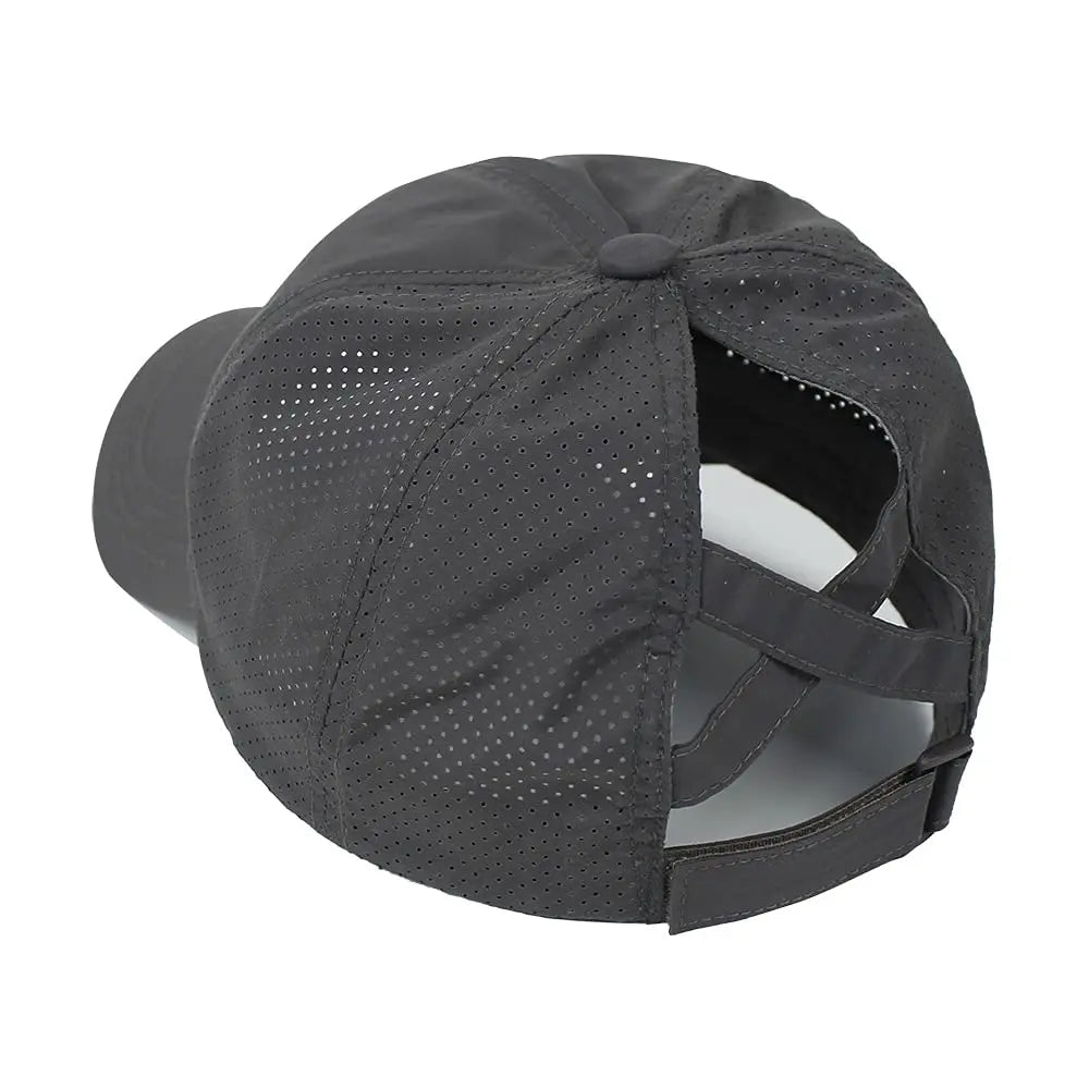 Women's Quick-Dry Criss-Cross Ponytail Cap, image 13 of 23