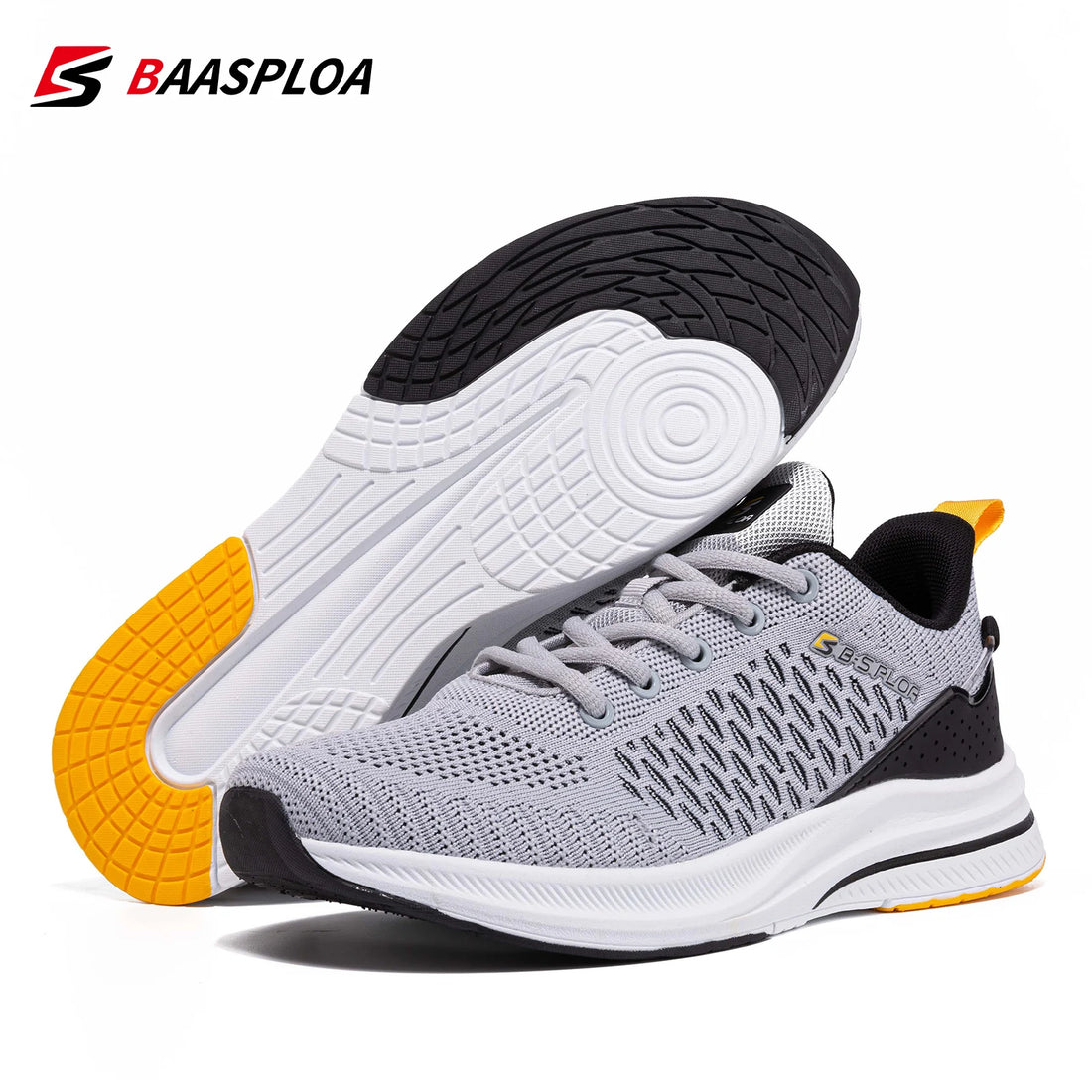 Baasploa Men's Lightweight Running Trainers