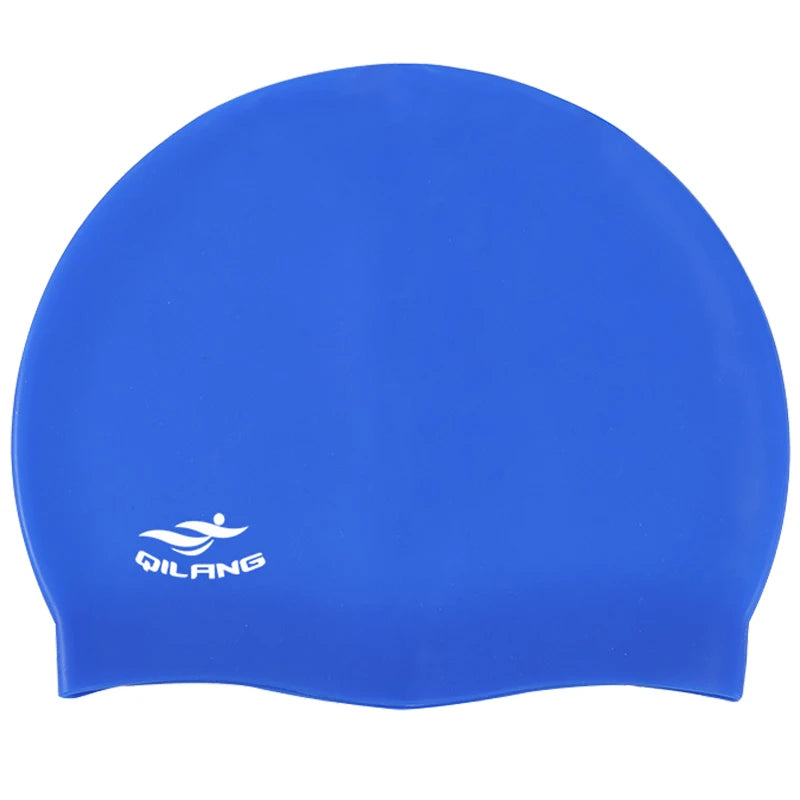 No Fog Head Silicone High-quality Swimming Cap Adults