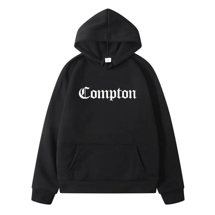 Men's Y2K Gothic Letter Print Hoodie