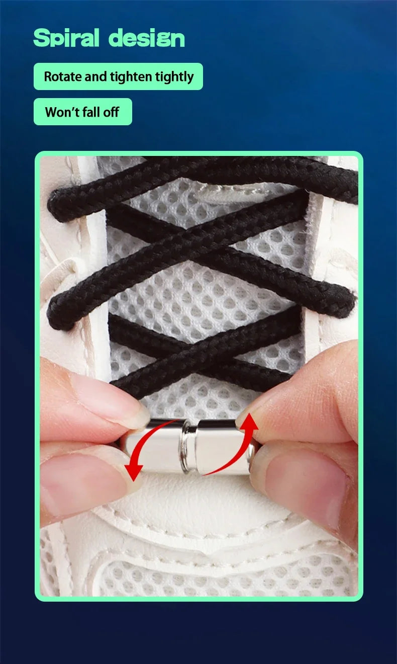 Upgrade Easy Installation Automatic Shoe Laces Without Ties