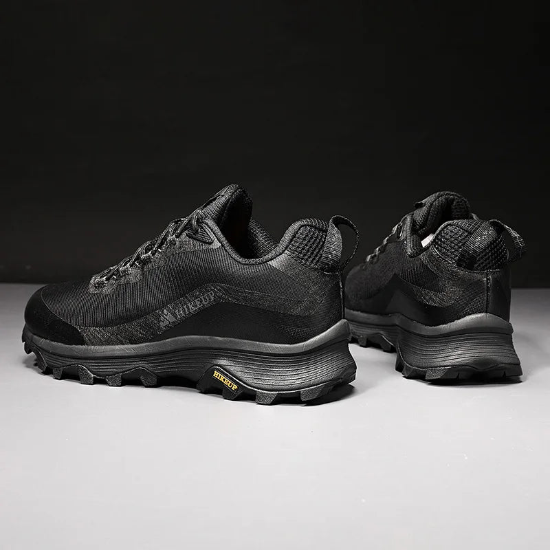 HIKEUP Outdoor Running Shoes Men Women Anti-skid Hiking