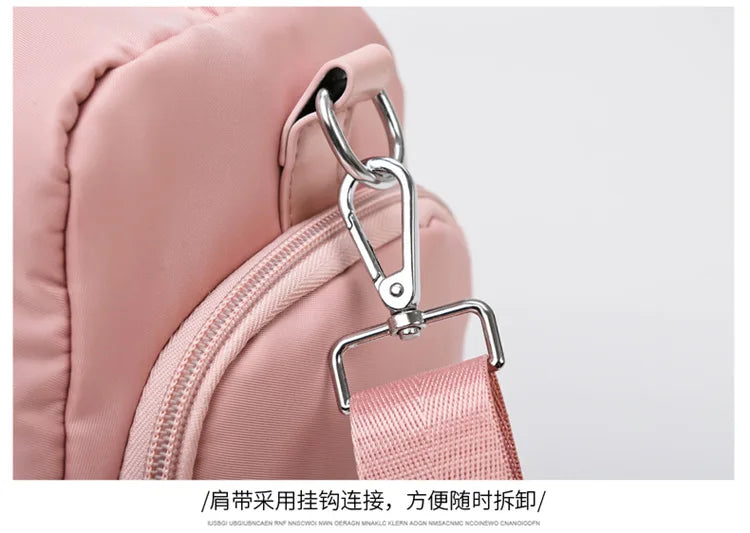 Women's Gym Bag with Separate Shoe Compartment, image 40 of 47