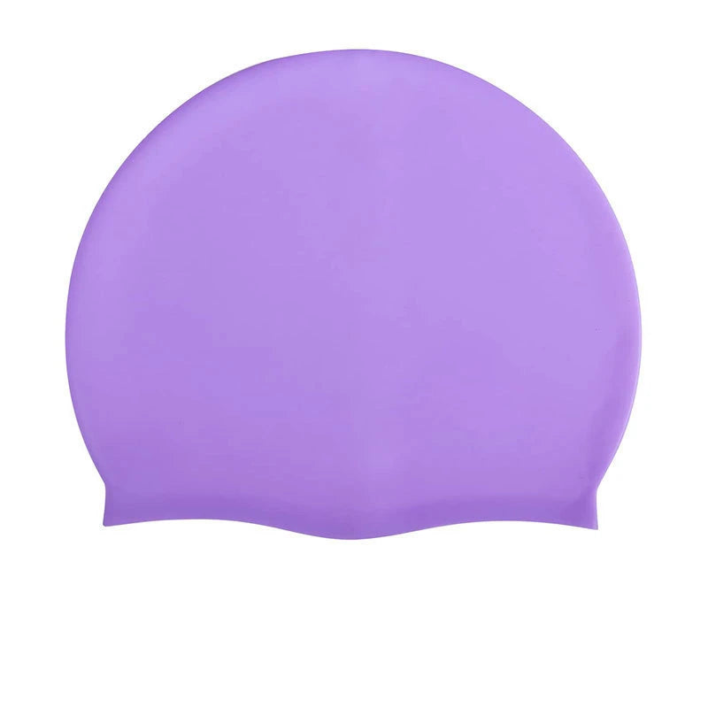 Swimming Cap Silicone Waterproof Swim Hat Men Women
