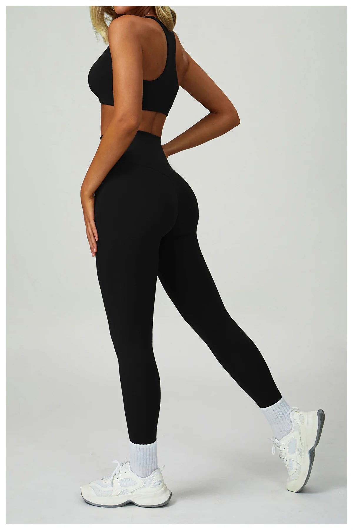 2 Piece Yoga Clothes Women Sport Set Tracksuit