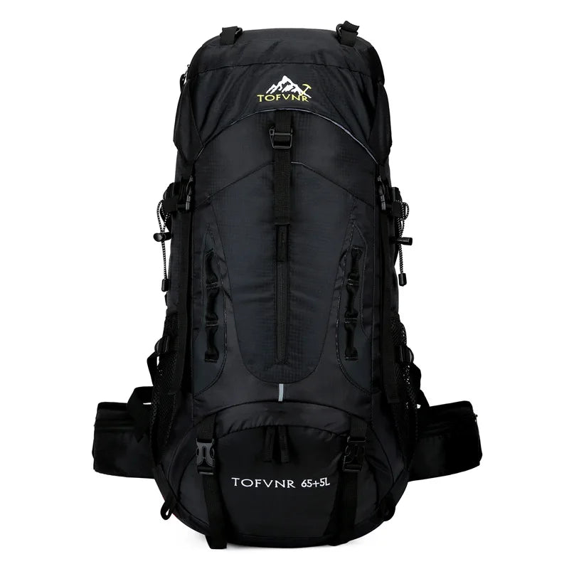 70L Camping Backpack Men's Travel Bag Climbing Rucksack