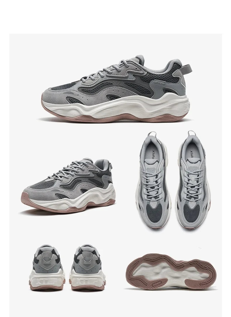 Xtep Casual Shoes Men 2024 Summer Comfortable Fashion