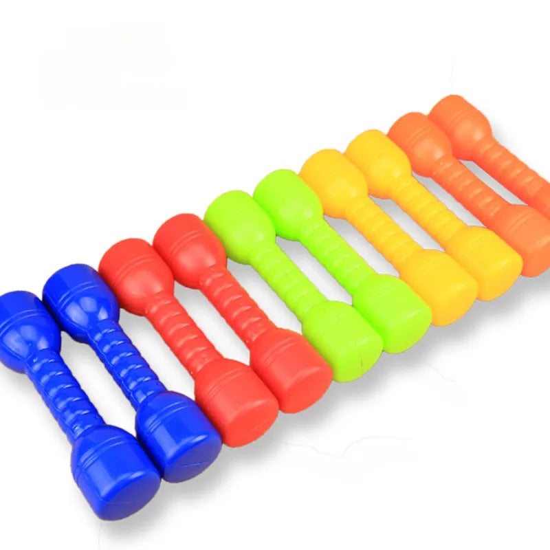 pair Lightweight children's dumbbells baby exercise toys morning